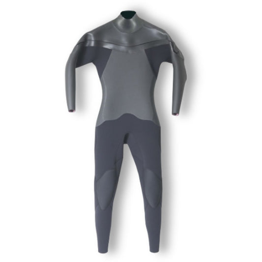 mesh chest zip front